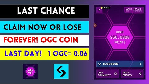 OGC AIRDROP WITHDRAW IN BITGET | OGC TOKEN CLAIM PROCESS | OGC DEPOSIT ADDRESS ISSUE | OGC PRICE