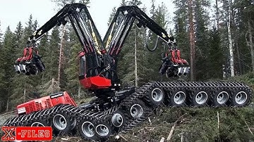 Amazing Dangerous Skills Fastest Big Tree Felling, Extreme Biggest Tree Cutting Down Machines