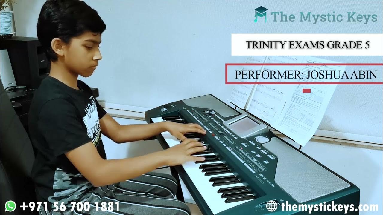 Trinity College London Grade 5 Keyboard Exam Recording Distinction 92