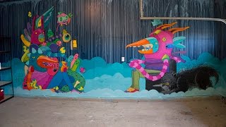 TEN HUNDRED - A GAME OF DREAMS - MURAL IN SEATTLE WA