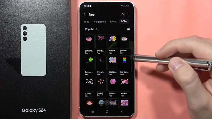 How to Customize Always On Display in Samsung Galaxy S24 / S24+