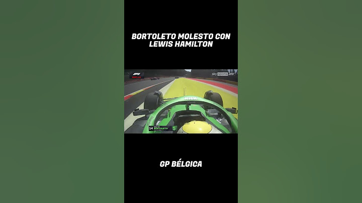 Gabriel Bortoleto 🇧🇷 se molestó con Lewis Hamilton #F1 #BelgianGP #SpaFrancorchamps