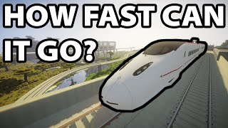 Minecraft Shinkansen Train TOP SPEED | Kyushu Shinkansen 新幹線 🚄| Real Train Mod