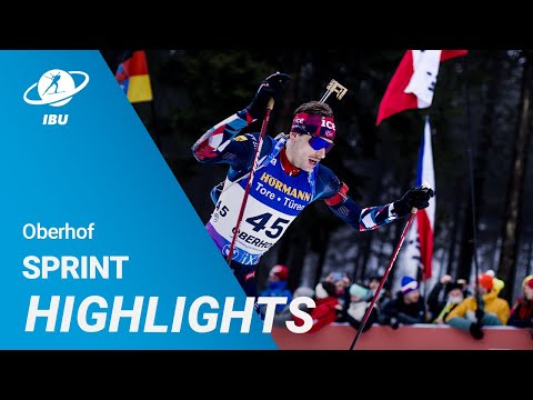 World Cup 23/24 Oberhof: Men Sprint Highlights