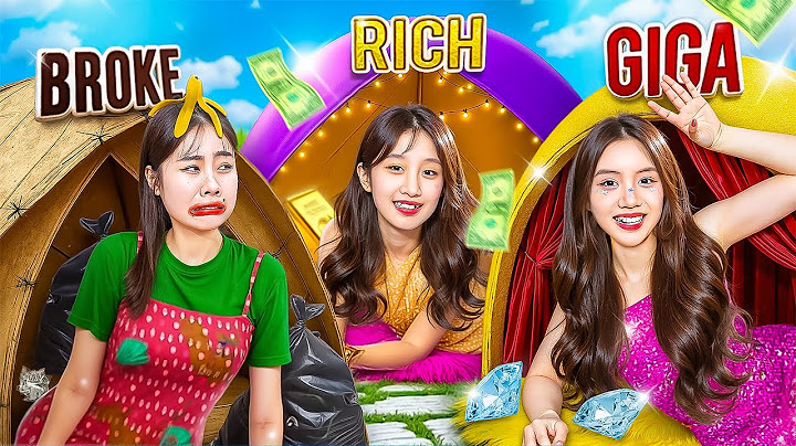 Poor Vs Rich Vs Giga Rich Student In Camp! Millionaire vs Broke Vacation