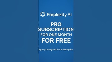 Perplexity AI Pro Free Subscription #shorts #perplexityai