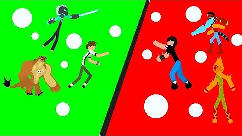 Ben10REBOOT VS KEVİN11 [STİCK NODES PRO] #NewStickNodes