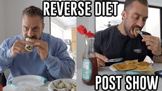 FULL DAY OF EATING: REVERSE DIET EDITION | PANCAKES AND MUG CAKES
