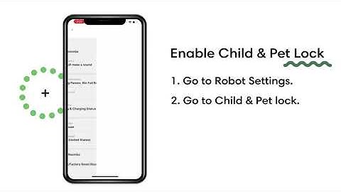 Roomba and Braava Child & Pet Lock