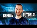 Beehiiv newsletter tutorial how to create a newsletter in beehiiv