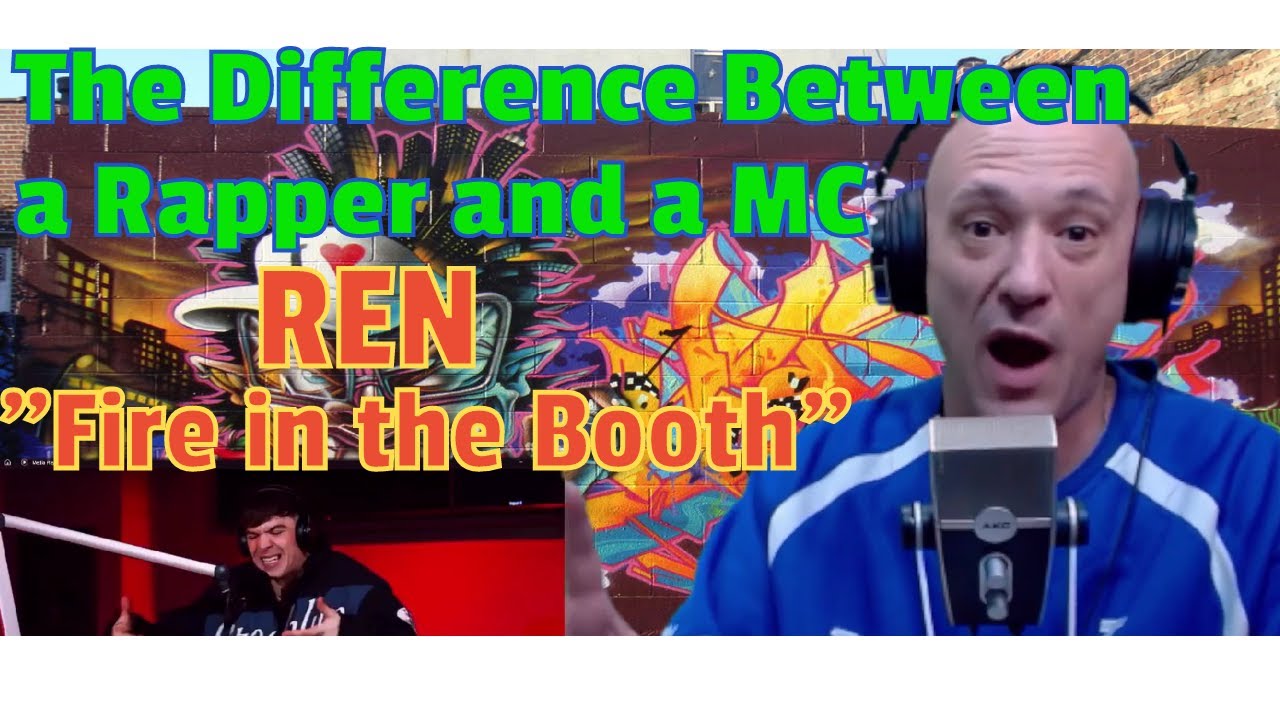 REN - Огонь в кабинке | Американский хип-хоп-музыкант РЕАКЦИЯ - РАЗНИЦА между РЭПЕРОМ и МС