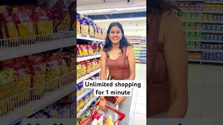 Unlimited Shopping For 1 Minute