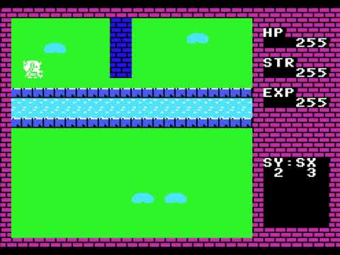 MSX BASICでマップ100画面！