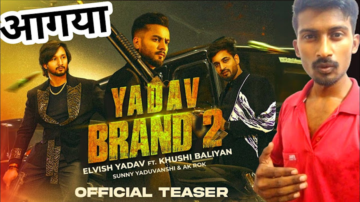 Elvish Yadav - Yadav Brand 2 (Teaser) Sunny Yaduvanshi | Ak Rok Elvish Movie Review