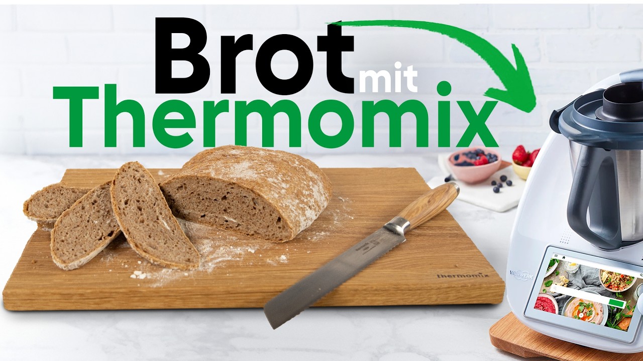 Brot selber backen – so knusprig und saftig, wie vom Bäcker | Thermomix® Rezept