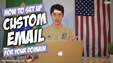 How to Set Up Email With Your Own Domain Name