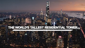 Topping Out the Tallest Residential Building in the World