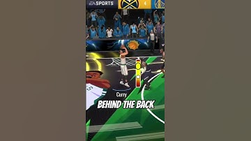 Steph Curry With A Smooth Behind The Back Move!