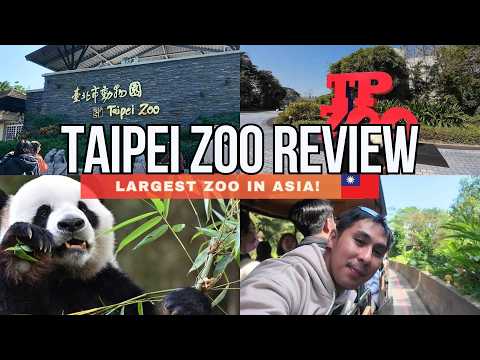 The LARGEST ZOO in ASIA? TAIPEI Zoo Review - Taipei City, Taiwan