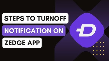 How To Turn Off Notifications On Zedge App !