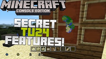 Minecraft Xbox & Playstation: SECRET TU24 Features Showcase! | Rainbow Sheep & Huge Maps