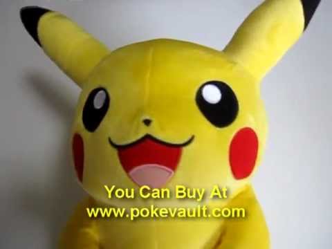 japanese pokemon center 2012 large 1 1 size pikachu plush toy youtube life size pikachu plush