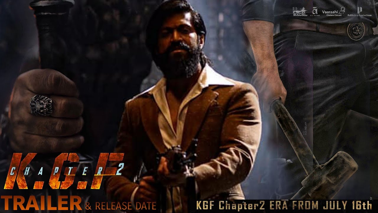 KGF chapter 2 Trailer & Release, Yash, Sanjay Dutt,Srinidhi S, Prasanth neel, Kgf 2 Trailer, #Kgf2