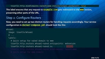 How to Redirect Naked Domain to www with Traefik