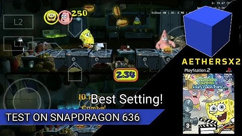 Spongebob Squarepants : Light,Camera,Pants - Aethersx2 Snapdragon 636 | v1.2 - 2637