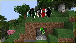Minecraft Speedrunner Vs 5 Hackers