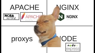 Apache, Nginx, Node.js y Proxys: Guía Conceptual para Principiantes