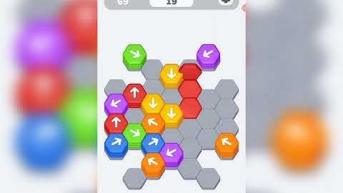 Hexa Shift - Logic Puzzle Level 69 walkthrough | Hexa Shift Level 69 Solution Gamerstein