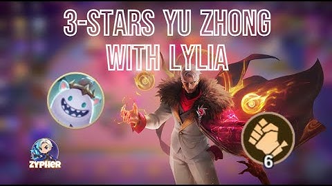 How I Got 3-Star Yu Zhong with Lylia | Go, Tharz! | Magic Chess GOGO #magicchessgogo