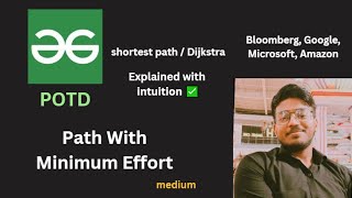 Path With Minimum Effort | GFG POTD