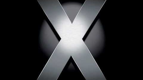 Mac OSX Tiger Startup Video