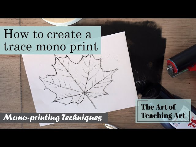 Annmakes: How to Mono-print on Handmade Paper