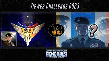 [C&C Zero Hour] 1v7 Random - Viewer Challenge 0023