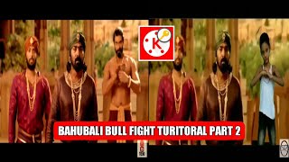 How to Make Bahubali Bull Fight VFX Editing tutorial part -2