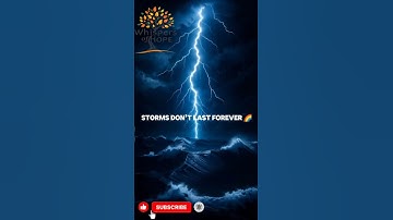 Storms Don’t Last Forever 🌈 | Uplifting Words.#shorts #viral