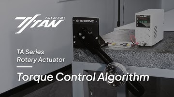Harmonic Drive Actuator | Zero-Friction Torque Control via Current Loop (ROS SDK Demo)