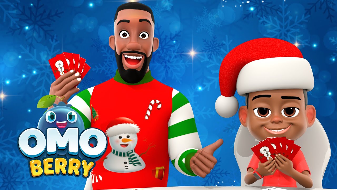 Deck the Halls | Happy Holidays Kids Song | OmoBerry