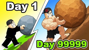 Pushing A Boulder 1,731,832 Meters in Roblox Sisyphus