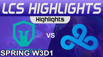 IMT vs C9 Highlights LCS Spring Season 2024 W3D1 Immortals vs Cloud9 by Onivia