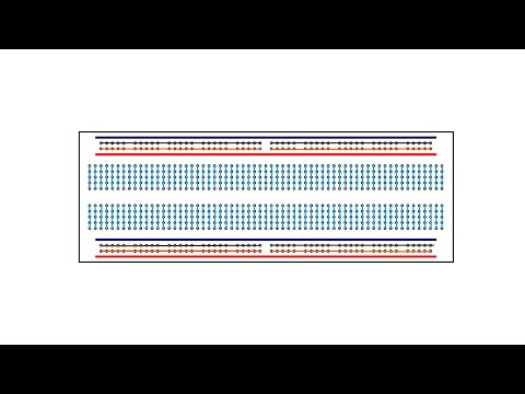 Обзор макетной платы -Breadboard- для новичков- Для чего она и как ей пользоваться и что нужно еще-