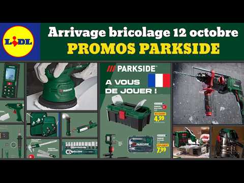 arrivage LIDL parkside du 12 octobre 2026 ✅ Offres ponceuse polisseuse sans fil 🔥 #lidl #parkside