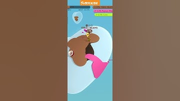 PAPER IO3D 💗- ALL LEVELS GAMEPLAY WALKTHROUGH// #shorts #paperio3d #heart #chocolate  / @yrracbeams