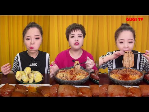 XiaoYu Mukbang ASMR MUKBANG SATISFYING  Mukbang Chinese Food 중국 음식 먹기 การทำครัว GUGI P  A25