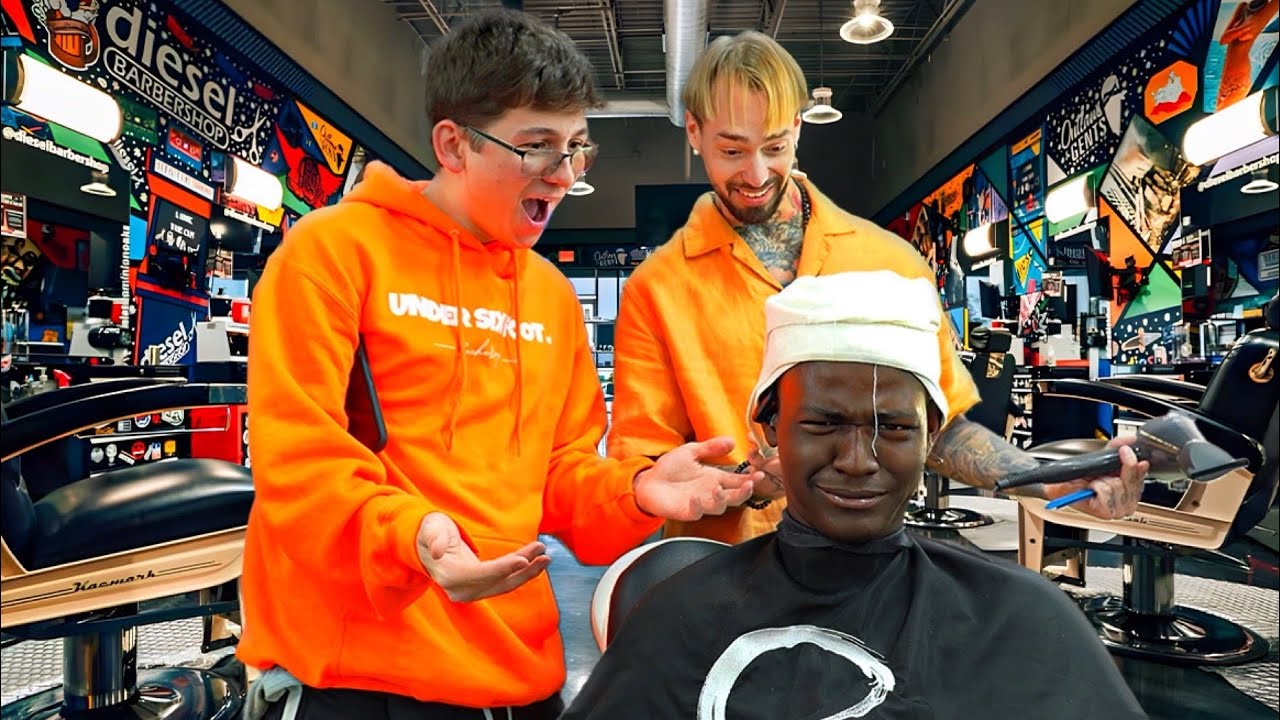 We Made Him Bald! - YouTube