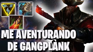 ME AVENTURANDO DE GP TOP, GANGPLANK VS ORNN | League of Legends |  TOP 1 Nasus BR