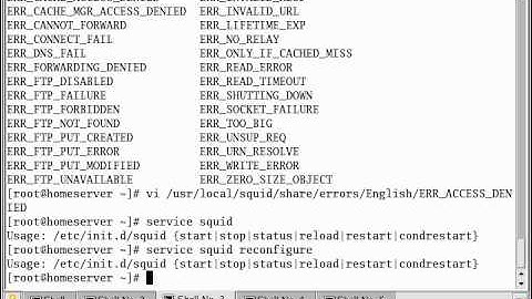 How to setup Squid - Urdu Linux Tutorial Part 10 -  Custom Error Message